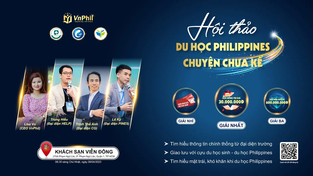 Hội thảo VNPHIL " Du học Philippines - Chuyện chưa kể "