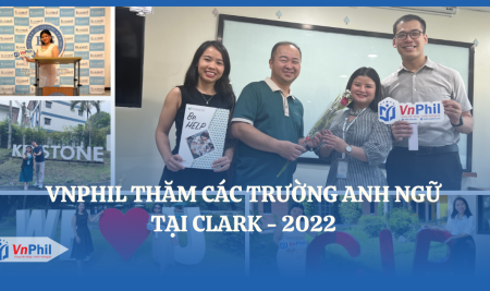 Vnphil thăm các trường Anh ngữ tại Clark – 2022