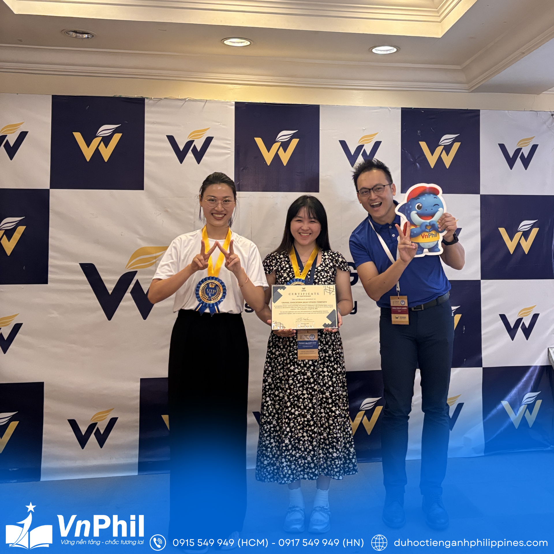 VnPhil và Trường Anh ngữ Winning Cebu