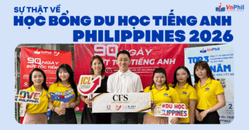 học bổng du học tiếng Anh Philippines 2026